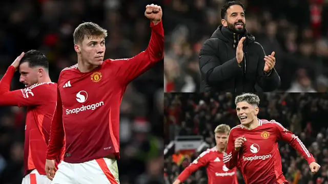 Man Utd player ratings vs Bodo/Glimt: Rasmus Hojlund loves European nights! Dane's double gives Ruben Amorim lift-off in Europa League